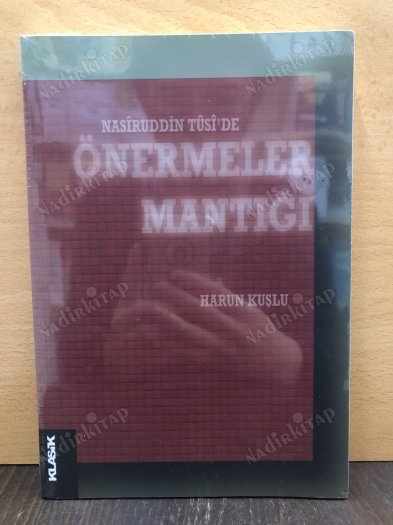 Nasiruddin Tüsi'de Önermeler Mantığı kapağı