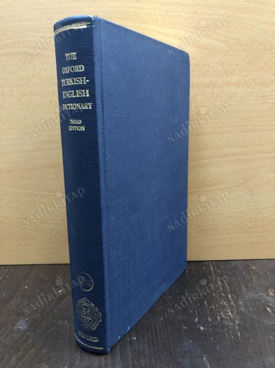 The Concise Oxford TURKISH DICTIONARY. kapağı