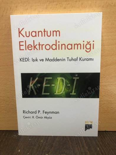 Kuantum Elektrodinamiği - Kedi: Işık ve Maddenin Tuhaf Kuramı kapağı