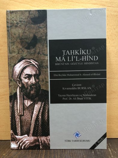 Tahkîku Mâ Li'l-Hind Bîrûnî'nin Gözüyle Hindistan (Ciltli) kapağı