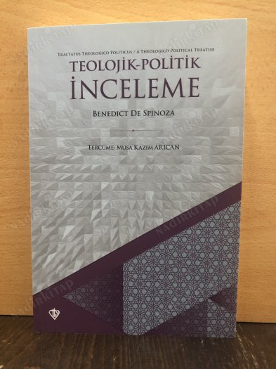 Teolojik-Politik İnceleme - Tractatus Theologico-Politicus kapağı
