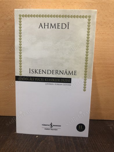 İskendername kapağı