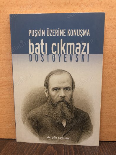 Puşkin Üzerine Konuşma Batı Çıkmazı kapağı