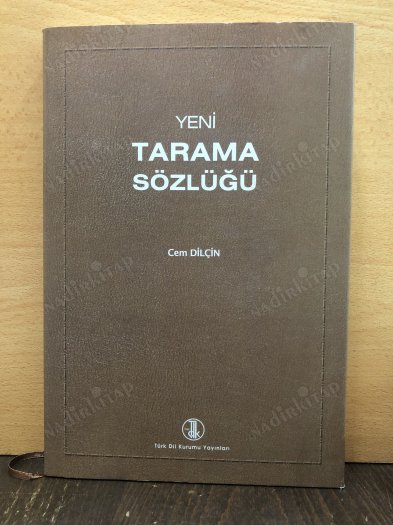 Yeni Tarama Sözlüğü kapağı