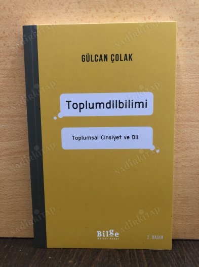 Toplumdilbilimi Toplumsal Cinsiyet Ve Dil kapağı