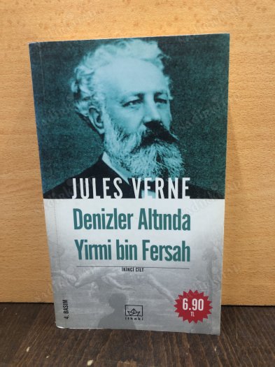 DENİZLER ALTINDA YİRMİ BİN FERSAH 2. CİLT kapağı