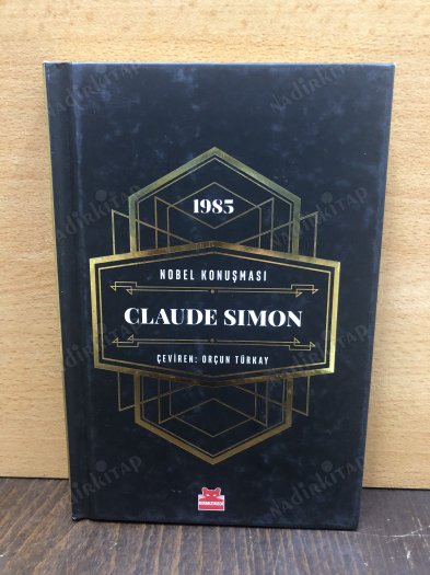 Nobel Konuşması Claude Simon 1985 kapağı