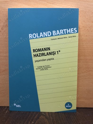 Romanın Hazırlanışı 1 - Yaşamdan Yapıta kapağı