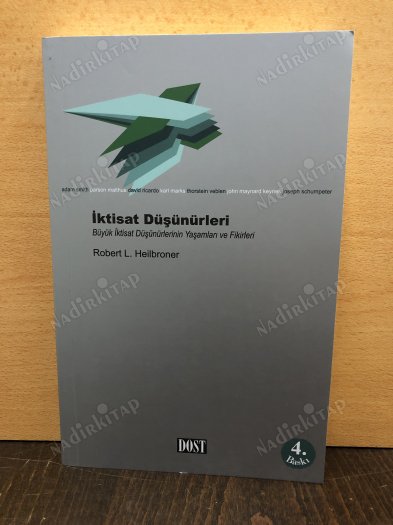 İktisat Düşünürleri Büyük İktisat Düşünürlerinin Yaşamları ve Fikirleri kapağı