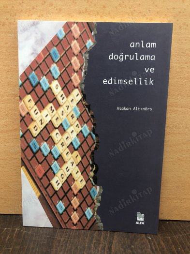 Anlam Doğrulama ve Edimsellik Austin Üzerine Bir İnceleme kapağı