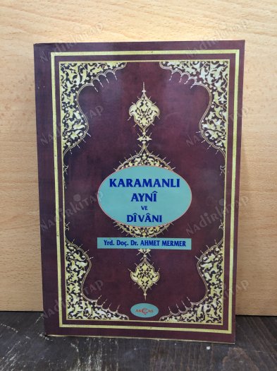 KARAMANLI AYNİ VE DİVANI kapağı