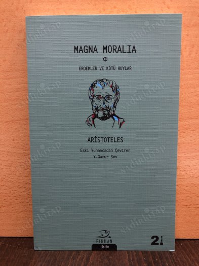 Magna Moralia Büyük Etik kapağı