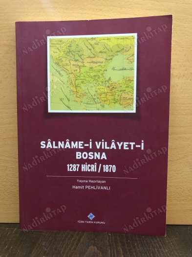 Salname-i Vilayet-i BOSNA 1287 hicri / 1870 kapağı