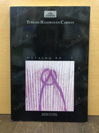 TURKISH HANDWOVEN CARPETS-CATALOG NO:5 kapağı