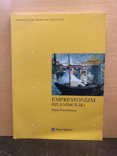 Empresyonizm - (İzlenimcilik)/1.Baskı kapağı
