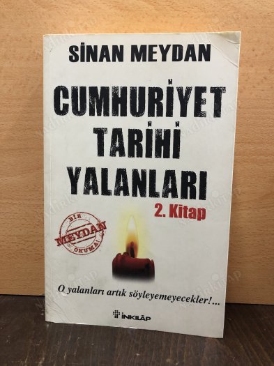 CUMHURİYET TARİHİ YALANLARI 2.KİTAP kapağı