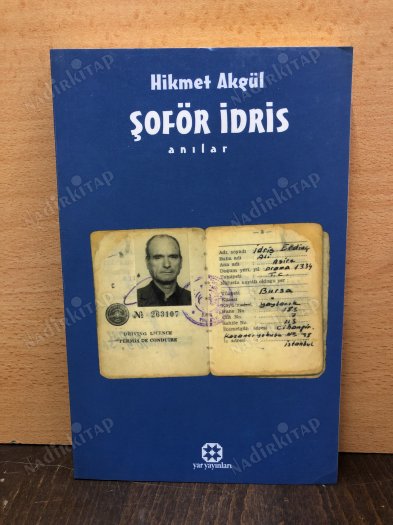 Şoför İdris - Anılar kapağı