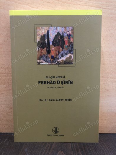 Ferhad ü Şirin İnceleme - Metin Ali-şir Nevayi kapağı