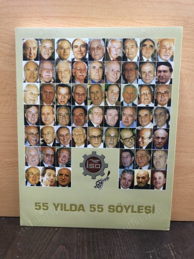 55 YILDA 55 SÖYLEŞİ kapağı