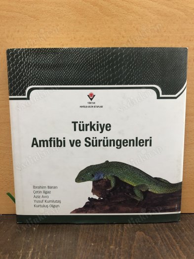 Türkiye Amfibi ve Sürüngenleri kapağı