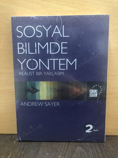 Sosyal Bilimde Yöntem Realist Bir Yaklaşım kapağı