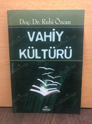 VAHİY KÜLTÜRÜ kapağı