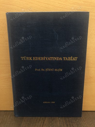 Türk Edebiyatında Tabiat kapağı