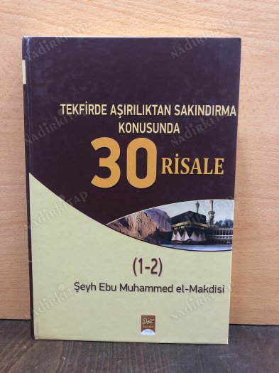 TEKFİRDE AŞIRILIKTAN SAKINDIRAN 30 RİSALE (1- 2 ) TEK CİLT HALİNDE TAKIM kapağı