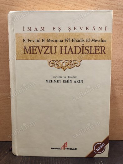 Mevzu Hadisler kapağı