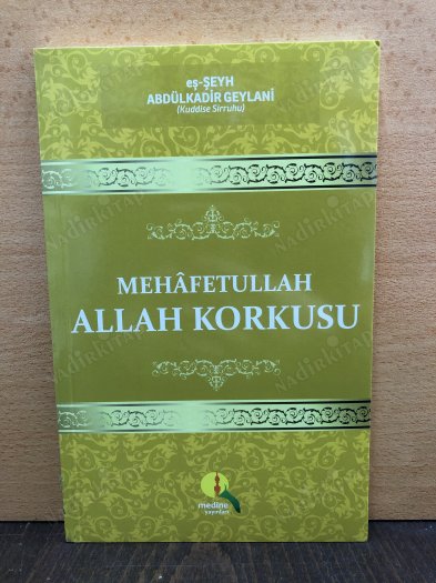 Mehafetullah Allah Korkusu kapağı
