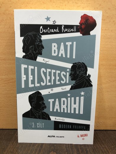 Batı Felsefesi Tarihi 3. Cilt kapağı