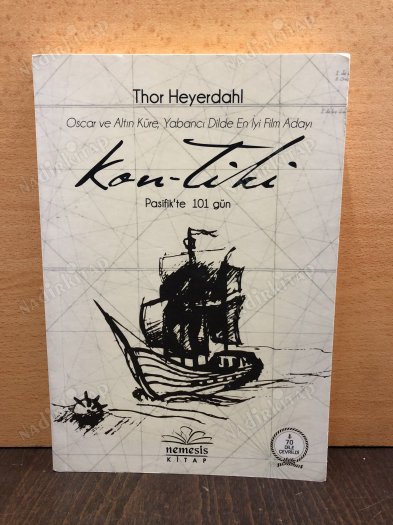Kon-Tiki Pasifik'te 101 Gün kapağı