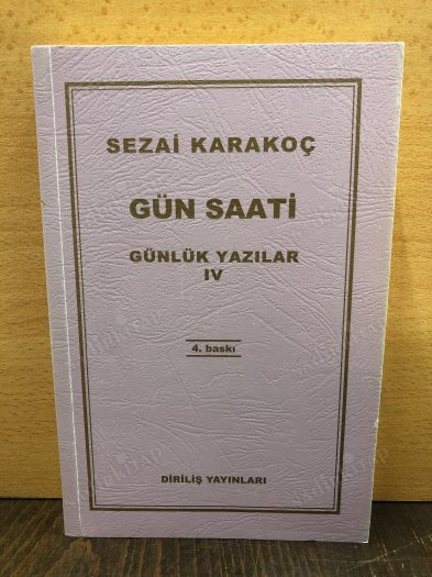 Gün Saati - Günlük Yazılar 4 kapağı