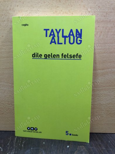 Dile Gelen Felsefe kapağı