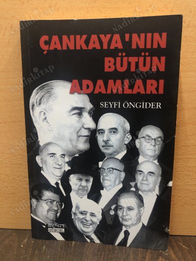 Çankaya'nın Bütün Adamları kapağı