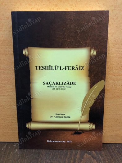 Teshilü'l Feraiz (Saçaklızade) kapağı