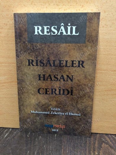 RESAİL, RİSALELER HASAN CERİDİ kapağı