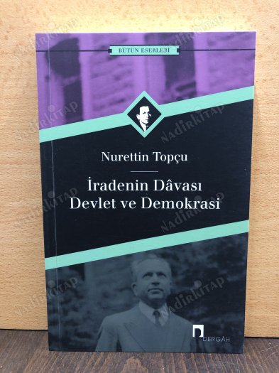İradenin Davası Devlet ve Demokrasi kapağı