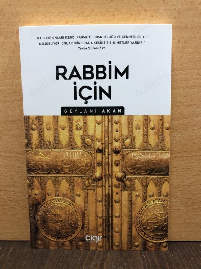 Rabbim İçin kapağı