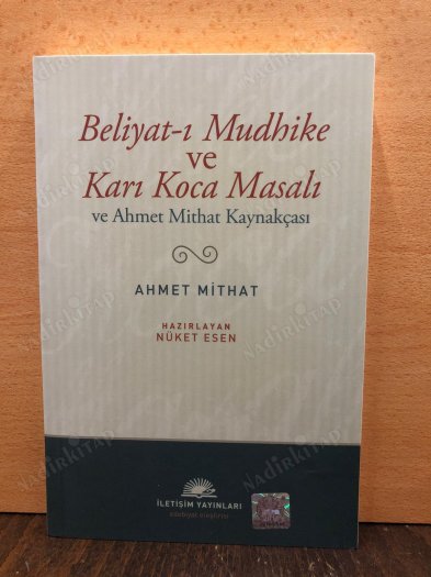 Beliyat-ı Mudhike ve Karı Koca Masalı ve Ahmet Mithat Kaynakçası kapağı