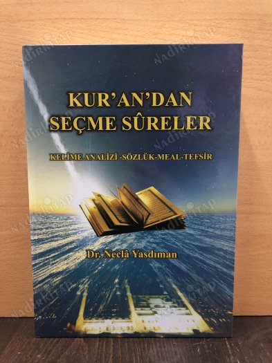Kur'andan Seçme Sureler Kelime Analizi Sözlük Meal Tefsir kapağı