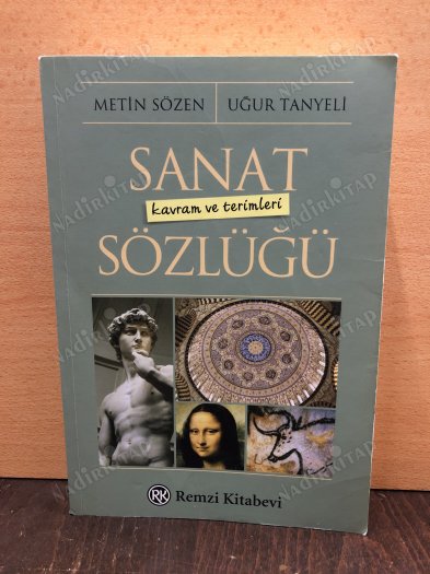 Sanat Kavram ve Terimleri Sözlüğü kapağı