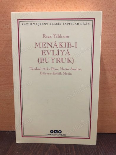 Menakıb-ı Evliya (Buyruk) kapağı