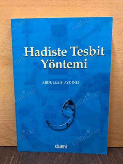 Hadiste Tesbit Yöntemi kapağı