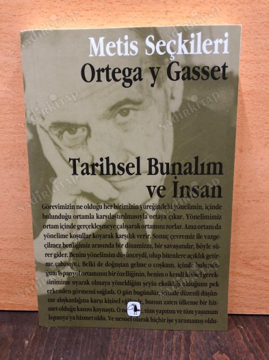 Tarihsel Bunalım ve İnsan kapağı