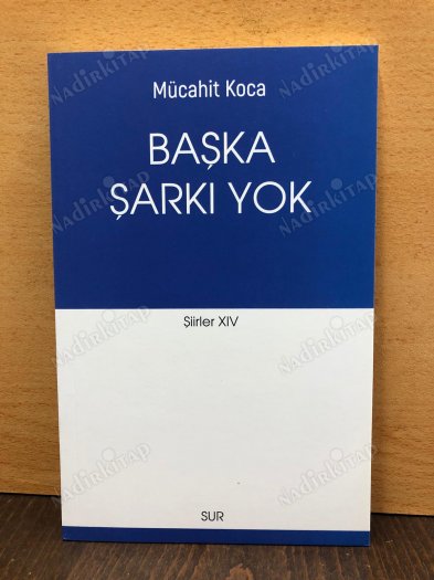 BAŞKA ŞARKI YOK Şiirler XIV kapağı