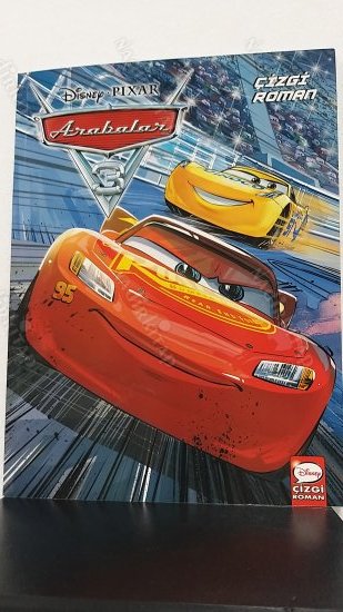 DISNEY PIXAR ARABALAR 3 ÇİZGİ ROMAN kapağı