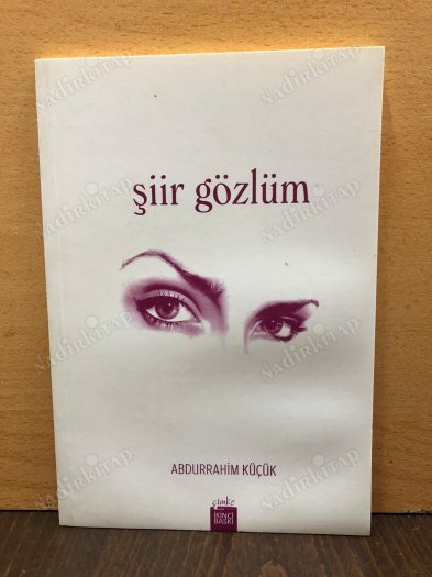 Şiir Gözlüm kapağı