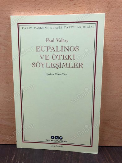 Eupalinos ve Öteki Söyleşimler kapağı