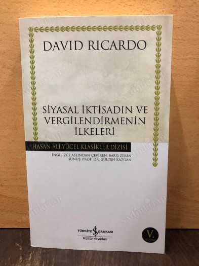 Siyasal İktisadın ve Vergilendirmenin İlkeleri kapağı
